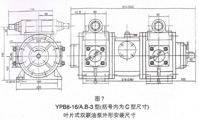 D7 YPB8-16/A.B-3(̖(ni)C ͳߴ)~Ƭʽp(lin)ͱΰbߴ